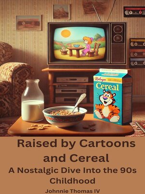 cover image of Raised by Cartoons and Cereal      a Nostalgic Dive Into the 90s Childhood